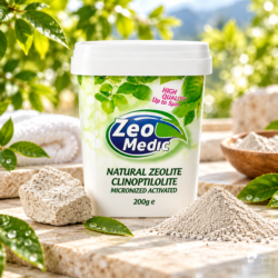 Natural Zeolite Clinoptilolite Powder - Micronized Activated 200g