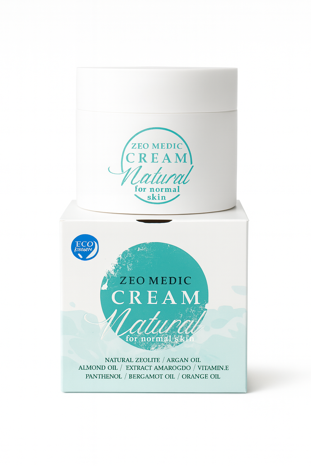 Zeo Medic Natural Cream for Normal Skin - Image 2