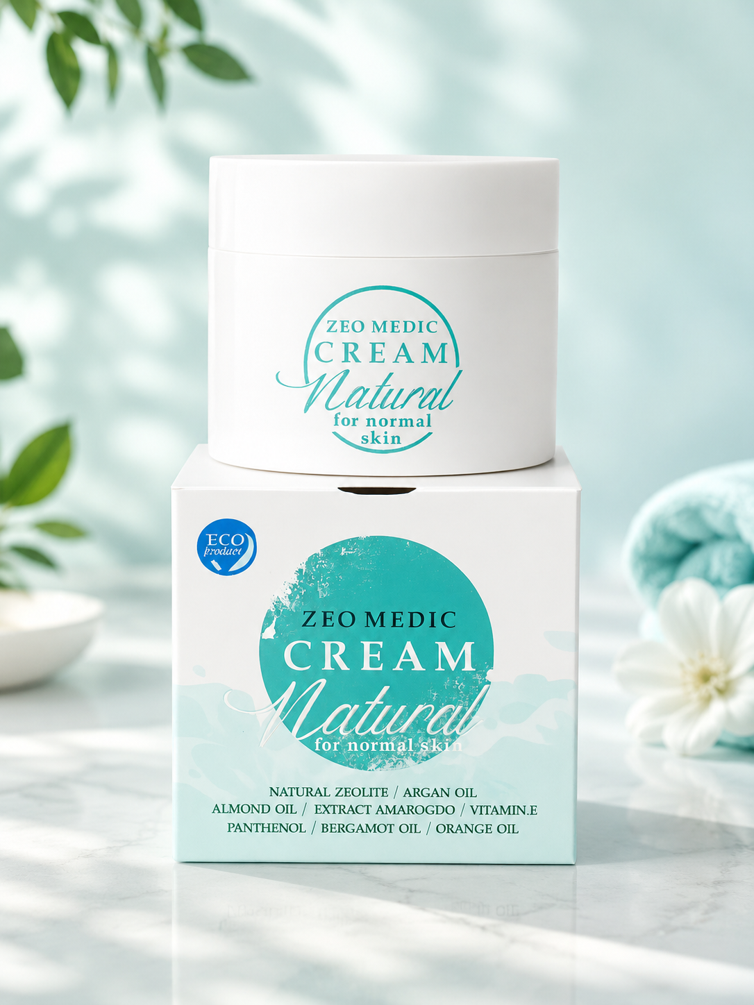 Zeo Medic Natural Cream for Normal Skin