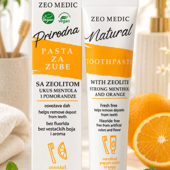 Zeo Medic Natural Toothpaste – Orange