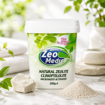 Natural Zeolite Clinoptilolite Powder - Micronized Activated (200g)